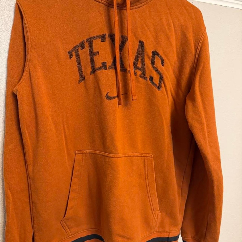 Nike Texas Longhorns Burnt Orange Hoodie Pullover
